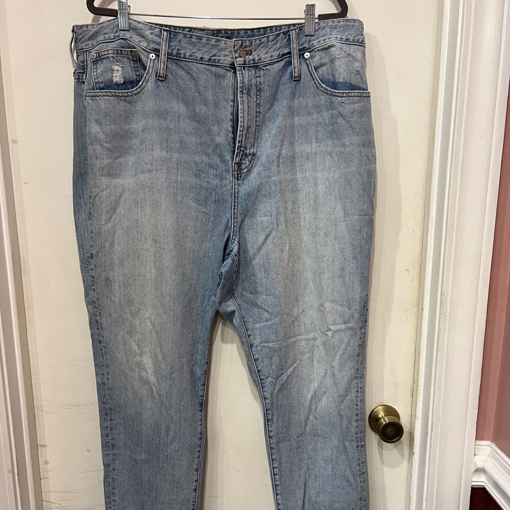 Madewell Light Wash Ankle Jeans